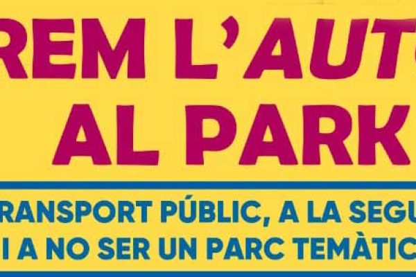 TORNEM A TALLAR L’ACCÉS RODAT AL PARK GÜELL