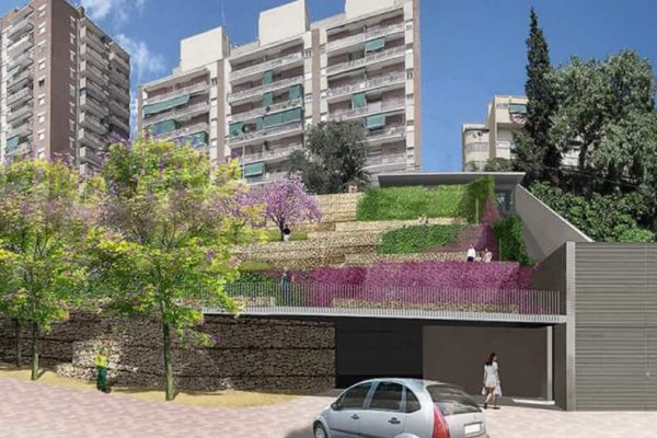 Projectes d’aparcament al carrer d’ Ana Maria Matute en el barri de Can Baró